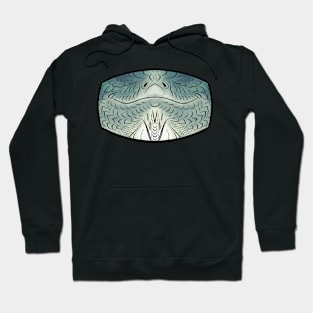 Rhino Iguana Mask Hoodie